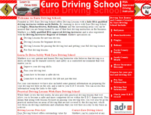 Tablet Screenshot of eurodrivingschool.ie